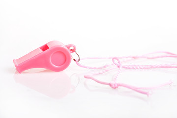 Pink whistle blower