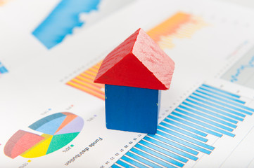 Real estate market concept