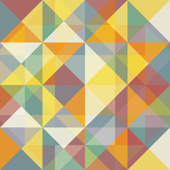 Geometric multicolored abstract background with triangles