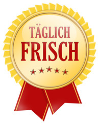 button schleife täglich frisch