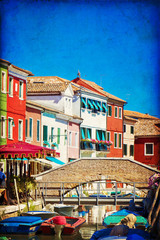 Fototapeta na wymiar Burano - Venice