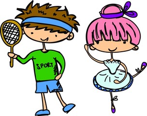 Рисунки карикатуры фешенебельных детей