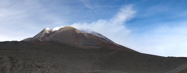 Peak of Mount Etna