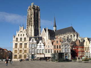 Grote Markt Mechelen Belgien