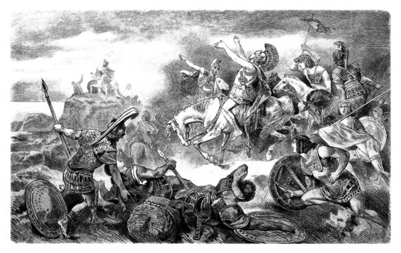 Antique Greek Heroes
