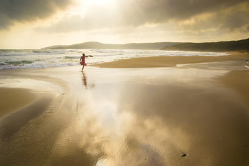 Beach of light