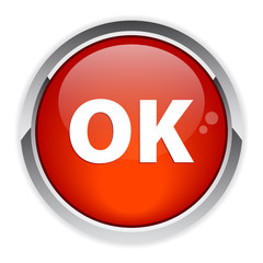 bouton internet ok red