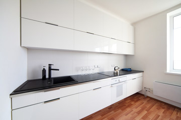 modern kitchen interior