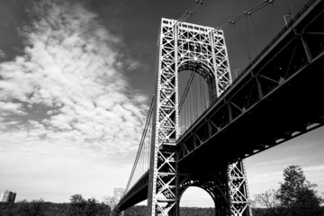 New York City George Washington Bridge - obrazy, fototapety, plakaty