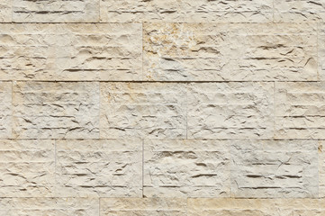 Limestone wall