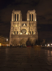 Fototapeta na wymiar Notre Dame de Paris - Francia