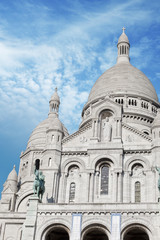 Fototapeta na wymiar Sacré Coeur Montmartre