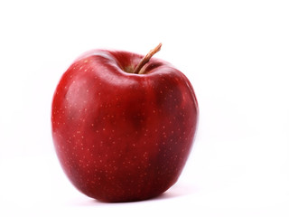 Red Apple isolated on white