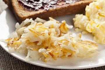 Homemade Wholesome American Breakfast