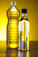 Olive oil bottles