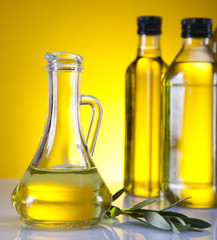 Carafe with olive oil 