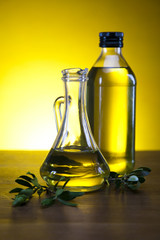 Carafe with olive oil 