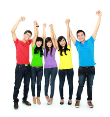 Fototapeta premium asian young people