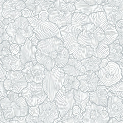 vector background with floral ornament