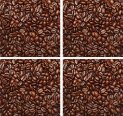 coffee beans background.