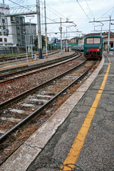 Fototapeta na wymiar Dworzec kolejowy Porta Genova