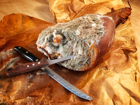 Moldy ham