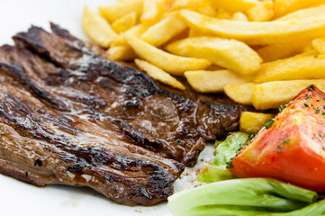 juicy steak beef