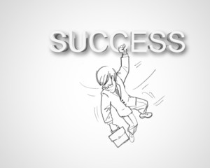 Drawing about success in business