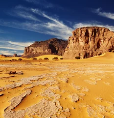 Rucksack Wüste Sahara, Algerien © Dmitry Pichugin