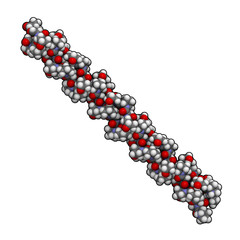 collagen model protein, chemical structure.
