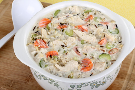 Creamy Chicken Vegetable Soup