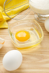 Eggs and sugar