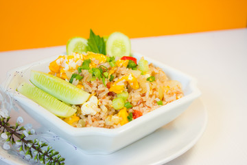 Red Rice Fried rice.