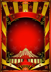 Gold circus background