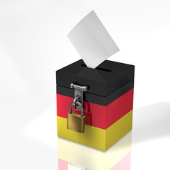 Wahlurne Deutschland