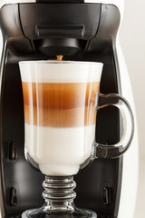layered cappuccino
