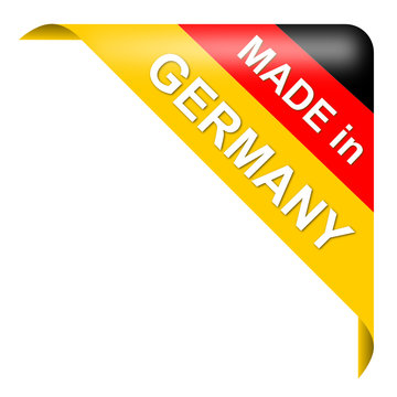 Made in Germany, Ecke, Vektor