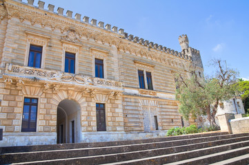 Acquaviva castle. Nardò. Puglia. Italy.