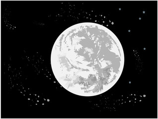 earth graphic galaxy