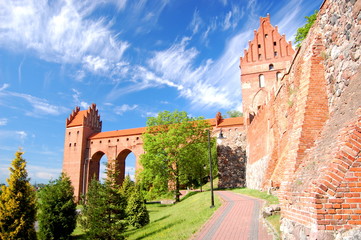 Katedra w Kwidzynie, Polska - obrazy, fototapety, plakaty
