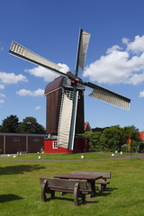 Windmühle bei Dornum, Ostfriesland