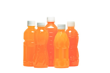 bottles of juice