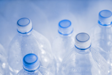empty plastic bottles