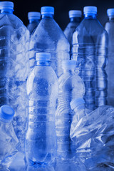 empty plastic bottles
