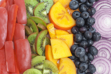 Fruit and vegetable textures - Circus of citrus fruits