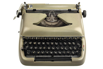 Vintage Writer's Typewriter with Latin European Script Keys