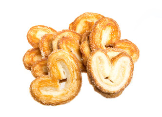 Fototapeta premium sweet cookies isolated on a white background