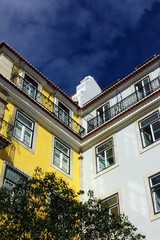 Detail of an old building at Lisbon, Portugal