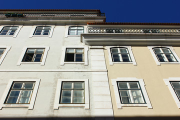Detail of an old building at Lisbon, Portugal