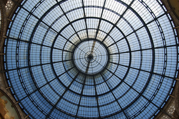 Glass Dome of Galleria Vittorio Emanuele II